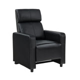 Toohey Black Upholstered Tufted Recliner Living Room Set from Coaster - Luna Furniture