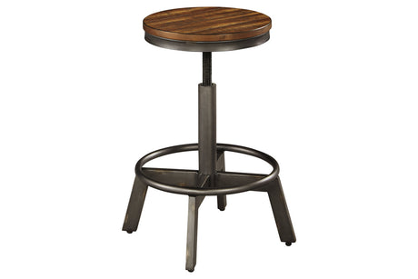 Torjin Brown/Gray Counter Height Stool, Set of 2 from Ashley - Luna Furniture