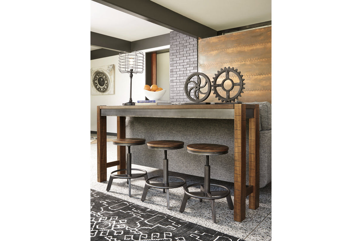 Torjin Brown/Gray Counter Height Stool, Set of 2 from Ashley - Luna Furniture