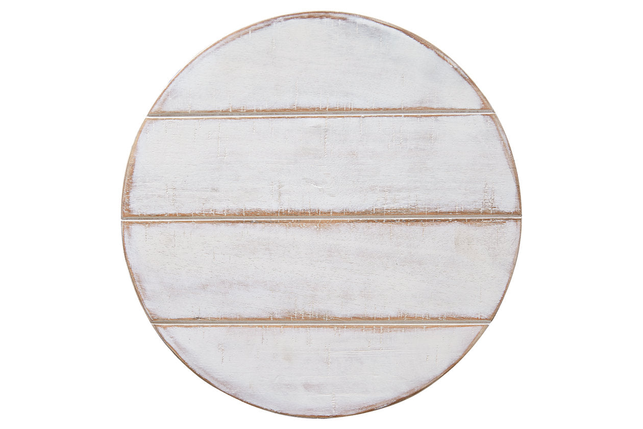 Torjin Vintage White Counter Height Stool, Set of 2 from Ashley - Luna Furniture