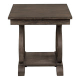 Toulon Dark Oak End Table from Homelegance - Luna Furniture