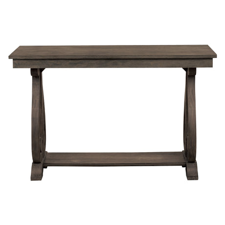 Toulon Dark Oak Sofa Table from Homelegance - Luna Furniture