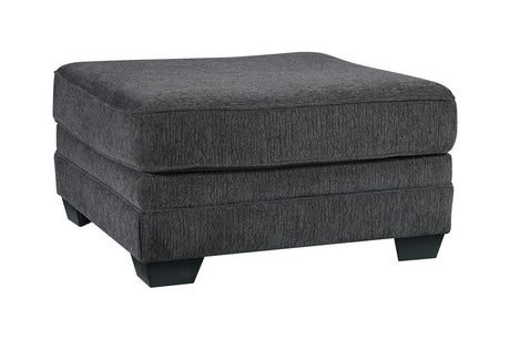 Tracling Slate Oversized Ottoman from Ashley - Luna Furniture