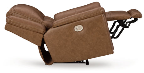 Trasimeno Caramel Power Recliner from Ashley - Luna Furniture