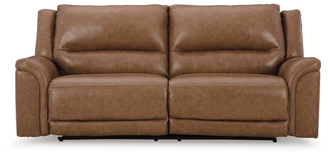 Trasimeno Caramel Power Reclining Sofa from Ashley - Luna Furniture