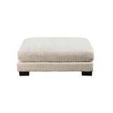 Traverse Beige Corduroy 4-Piece Modular Sectional with Ottoman from Homelegance - Luna Furniture