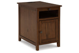 Treytown Brown Chairside End Table from Ashley - Luna Furniture
