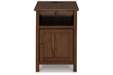 Treytown Brown Chairside End Table from Ashley - Luna Furniture