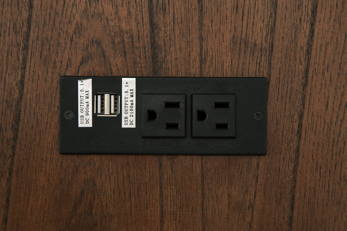 Treytown Brown Chairside End Table from Ashley - Luna Furniture