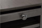 Treytown Gray Chairside End Table from Ashley - Luna Furniture