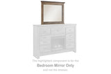 Trinell Brown Bedroom Mirror (Mirror Only) from Ashley - Luna Furniture