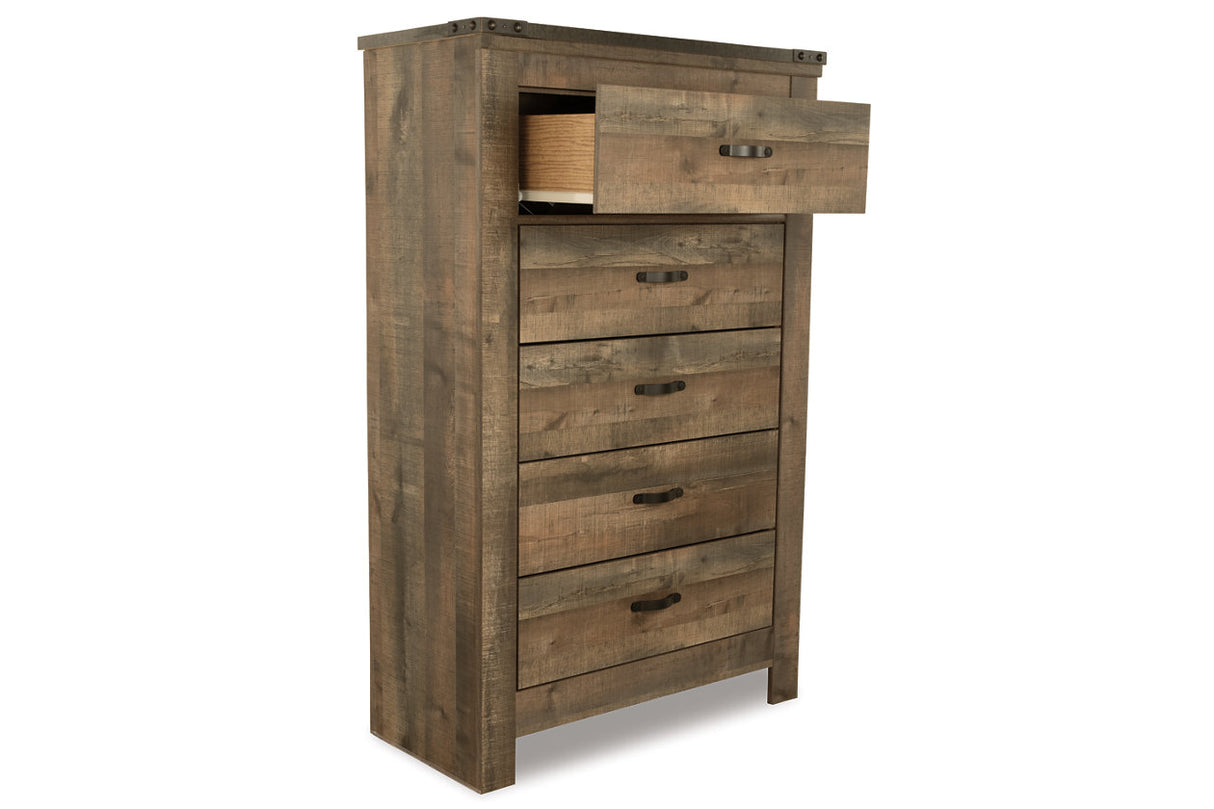 Trinell Brown Chest of Drawers from Ashley - Luna Furniture