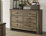 Trinell Brown Dresser from Ashley - Luna Furniture