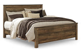 Trinell Brown King Panel Bed from Ashley - Luna Furniture