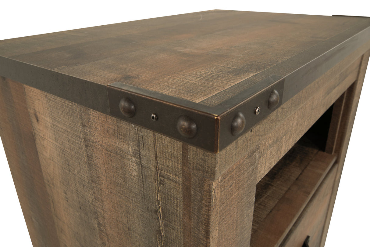 Trinell Brown Nightstand from Ashley - Luna Furniture