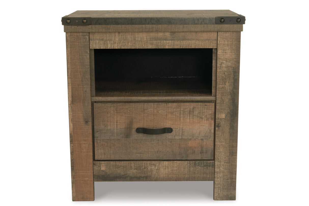 Trinell Brown Nightstand from Ashley - Luna Furniture