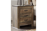 Trinell Brown Nightstand from Ashley - Luna Furniture