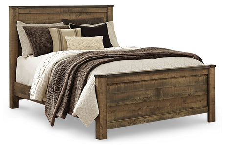 Trinell Brown Queen Panel Bed from Ashley - Luna Furniture