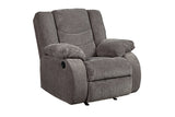 Tulen Gray Recliner from Ashley - Luna Furniture