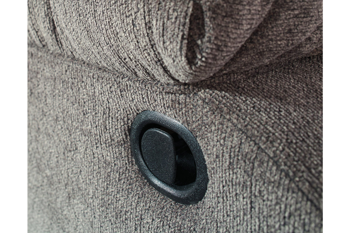Tulen Gray Recliner from Ashley - Luna Furniture