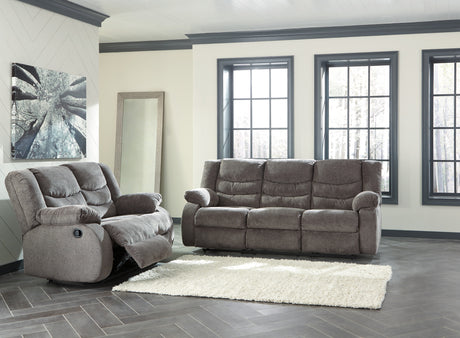 Tulen Gray Reclining Living Room Set from Ashley - Luna Furniture