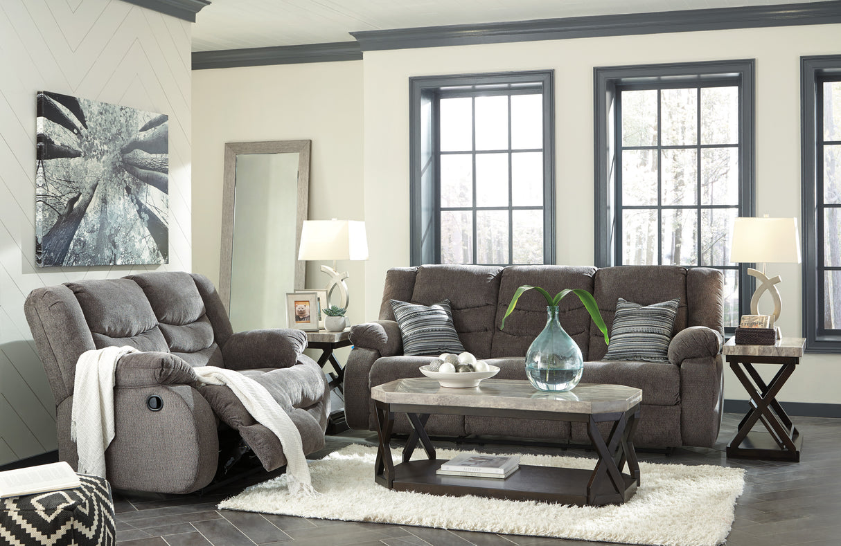 Tulen Gray Reclining Living Room Set from Ashley - Luna Furniture