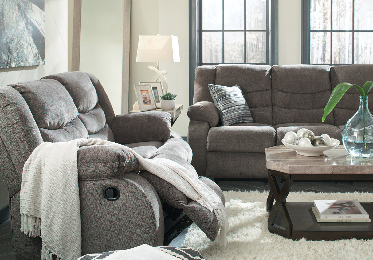 Tulen Gray Reclining Living Room Set from Ashley - Luna Furniture