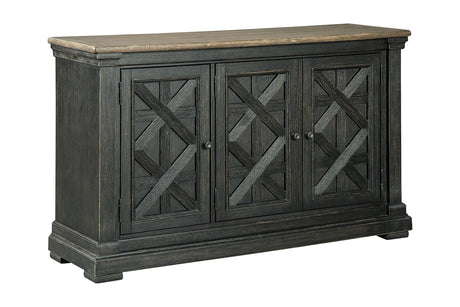 Tyler Creek Black/Gray Dining Server from Ashley - Luna Furniture