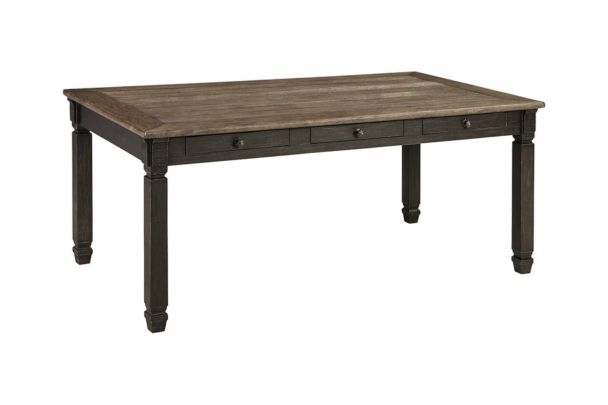 Tyler Creek Black/Gray Dining Table from Ashley - Luna Furniture