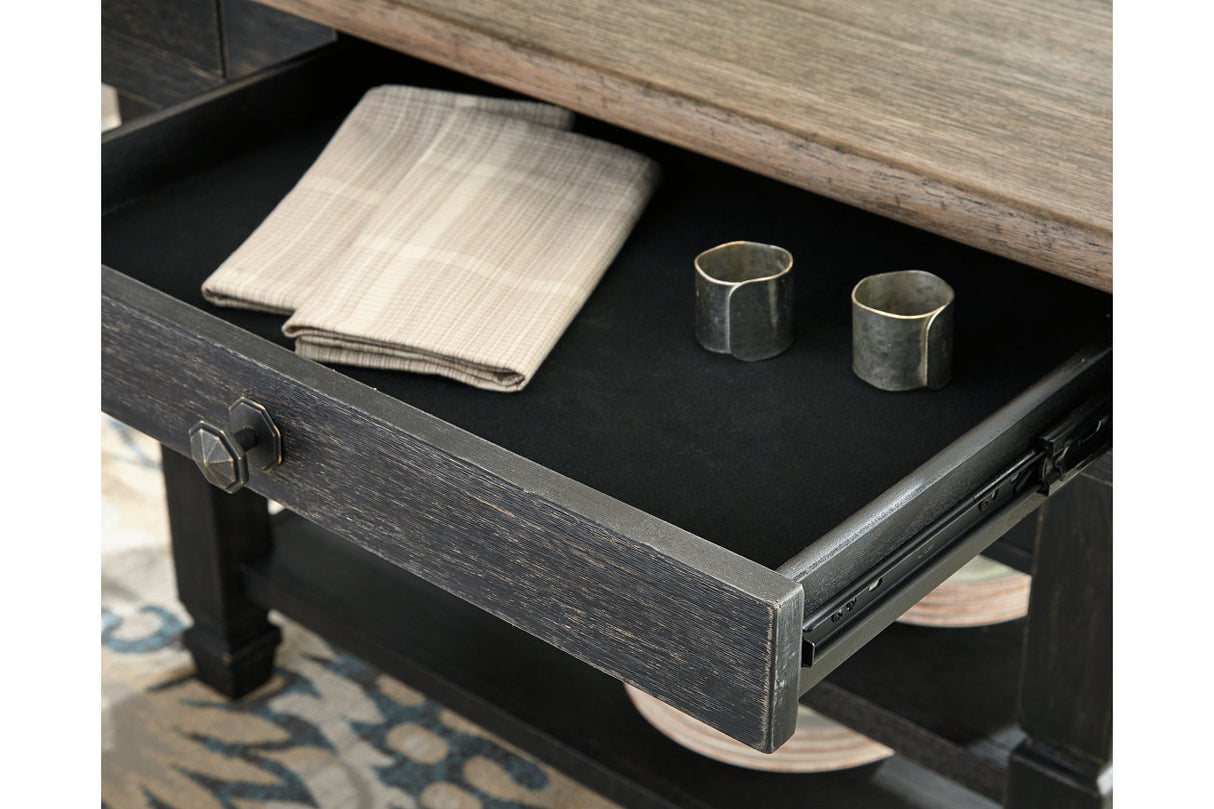 Tyler Creek Black/Gray Dining Table from Ashley - Luna Furniture