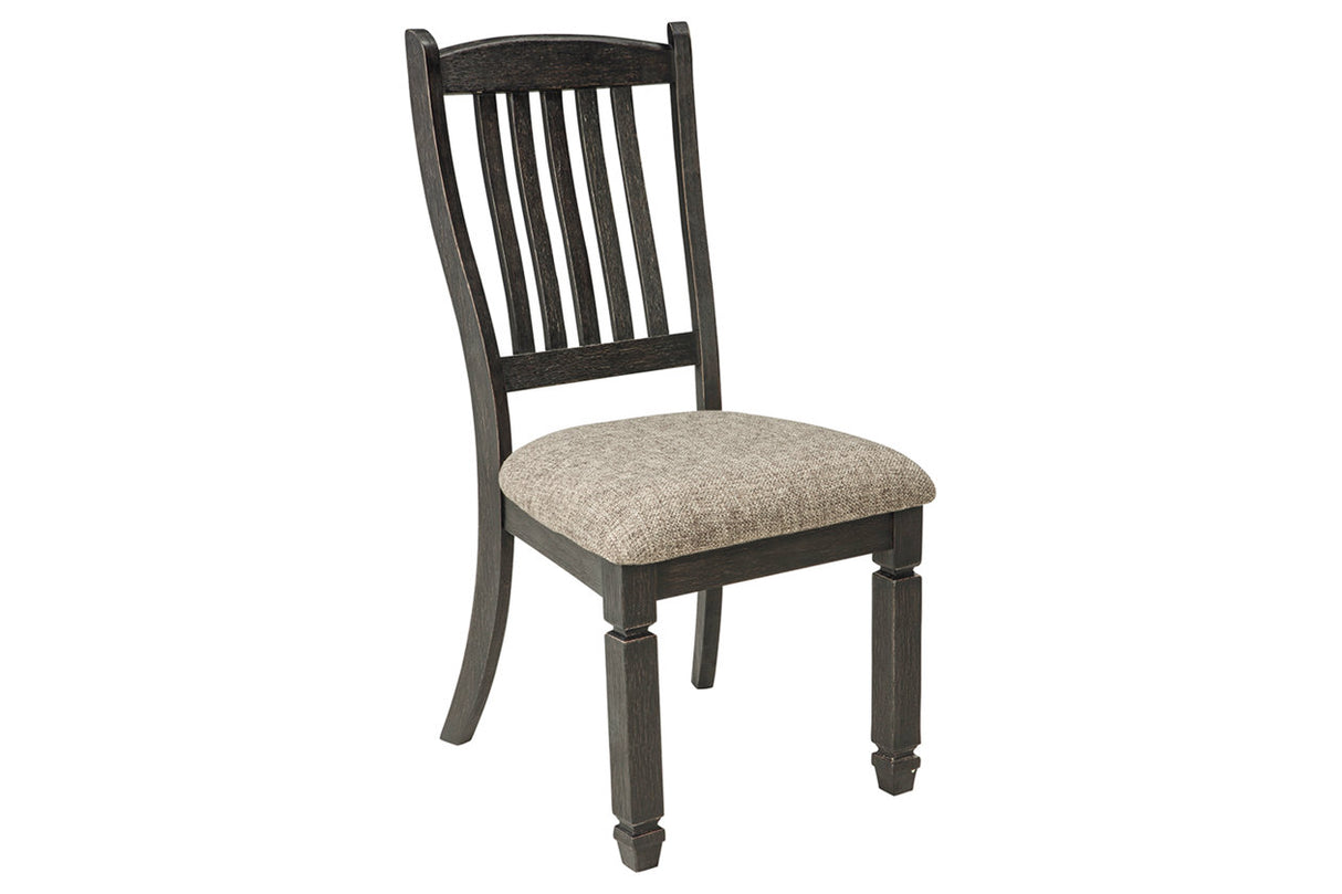 Tyler Creek Black/Grayish Brown Dining Chair, Set of 2 from Ashley - Luna Furniture