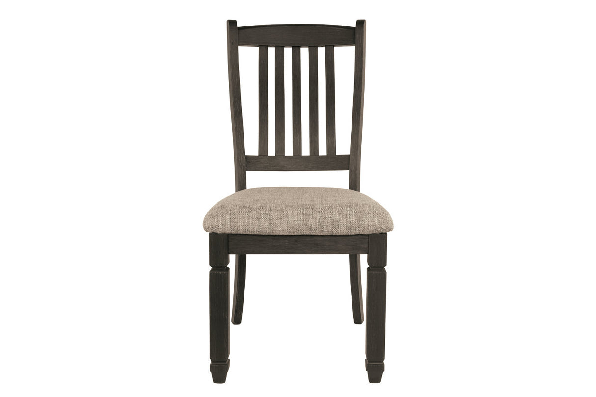Tyler Creek Black/Grayish Brown Dining Chair, Set of 2 from Ashley - Luna Furniture