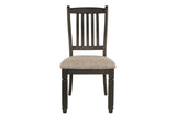 Tyler Creek Black/Grayish Brown Dining Chair, Set of 2 from Ashley - Luna Furniture