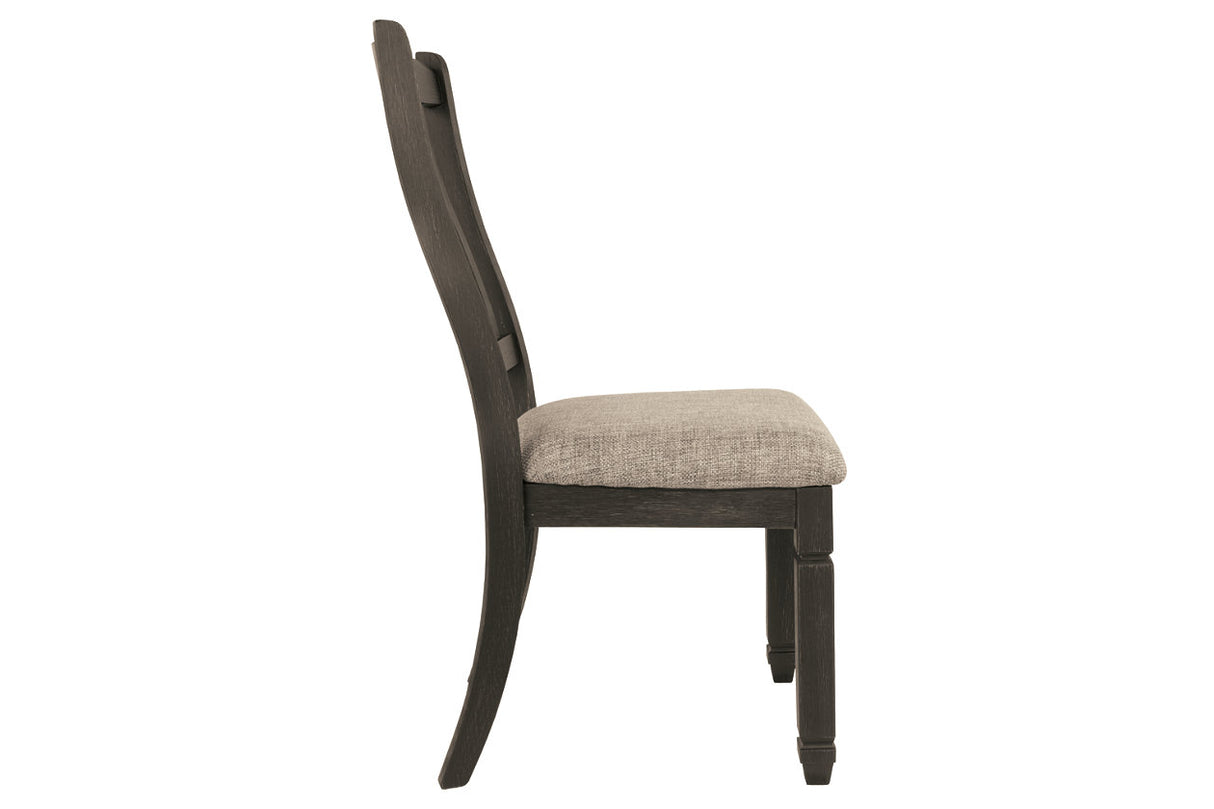 Tyler Creek Black/Grayish Brown Dining Chair, Set of 2 from Ashley - Luna Furniture