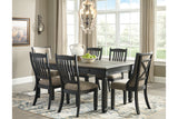 Tyler Creek Black/Grayish Brown Dining Chair, Set of 2 from Ashley - Luna Furniture