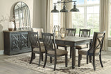 Tyler Creek Black/Grayish Brown Dining Chair, Set of 2 from Ashley - Luna Furniture