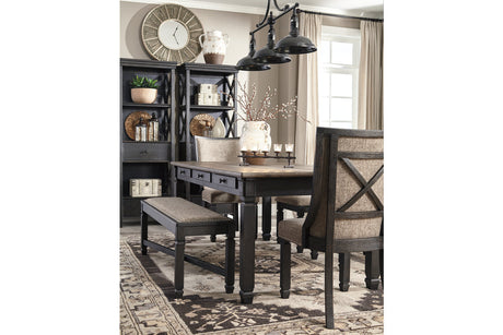 Tyler Creek Black/Grayish Brown Dining Chair, Set of 2 from Ashley Furniture - Luna Furniture