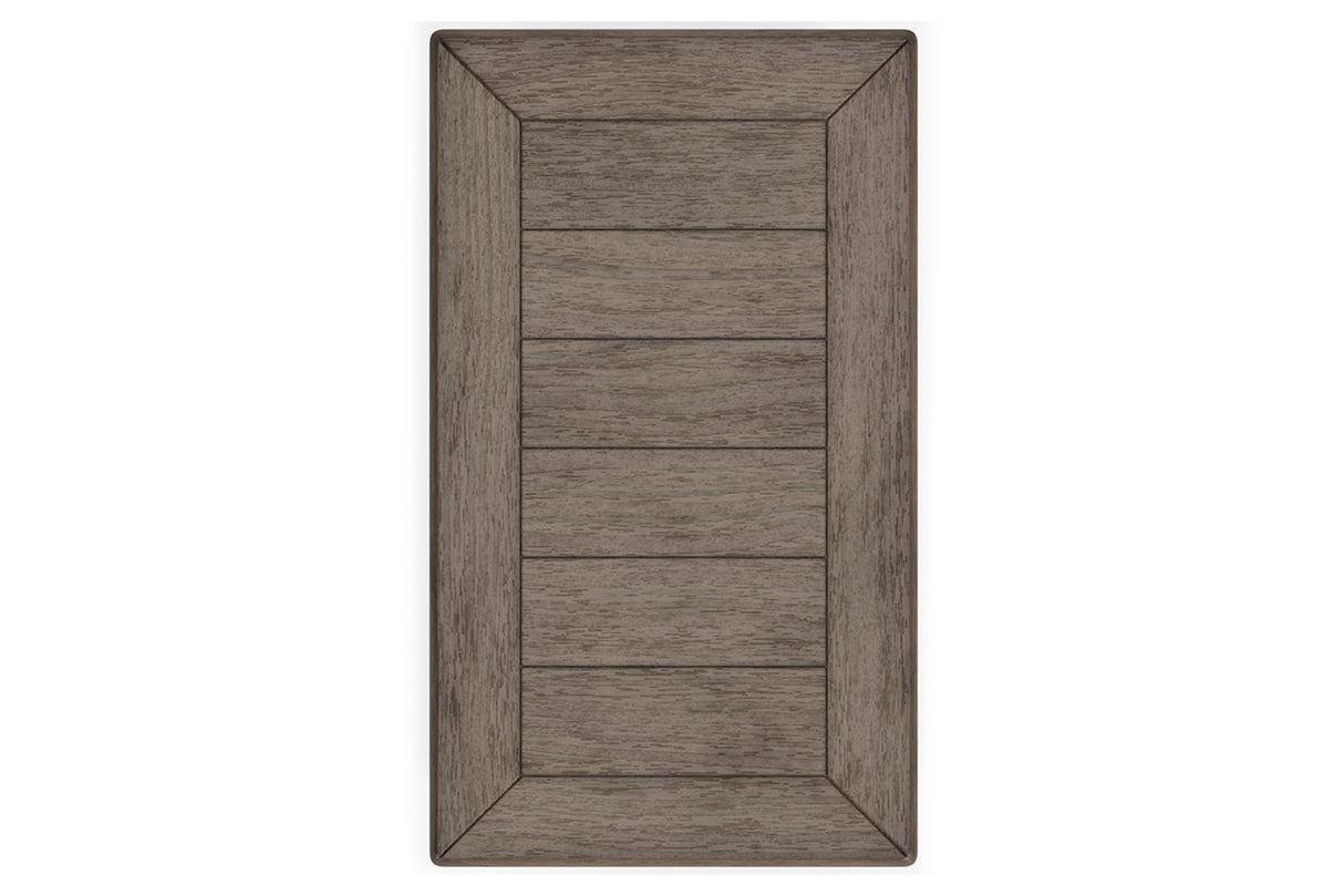 Tyler Creek Two-tone Chairside End Table from Ashley - Luna Furniture