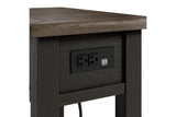 Tyler Creek Two-tone Chairside End Table from Ashley - Luna Furniture