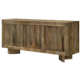 Tyler Mango Brown 3-Door Dining Sideboard Server from Coaster - Luna Furniture