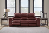 Alessandro Garnet Power Reclining Sofa from Ashley - Luna Furniture