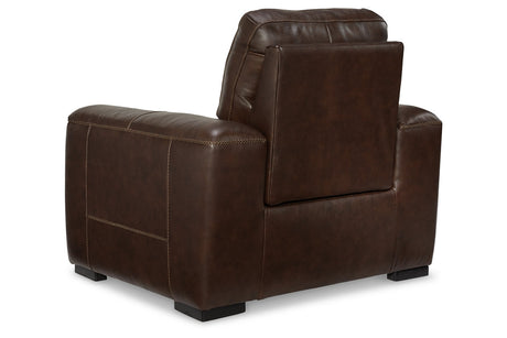 Alessandro Walnut Power Recliner from Ashley - Luna Furniture
