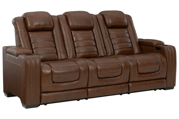Backtrack Chocolate Power Reclining Sofa