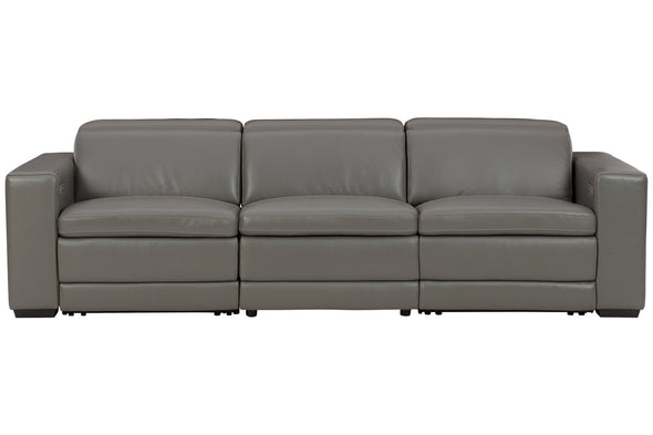 Texline Gray 4-Piece Power Reclining Sofa