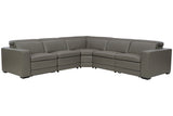 Texline Gray 6-Piece Power Reclining Sectional