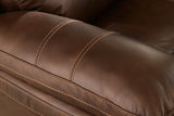 Edmar Chocolate Power Recliner -  - Luna Furniture