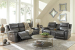 Edmar Charcoal Power Reclining Living Room Set - Luna Furniture