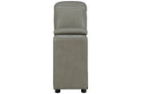 Correze Gray Console with Storage from Ashley - Luna Furniture