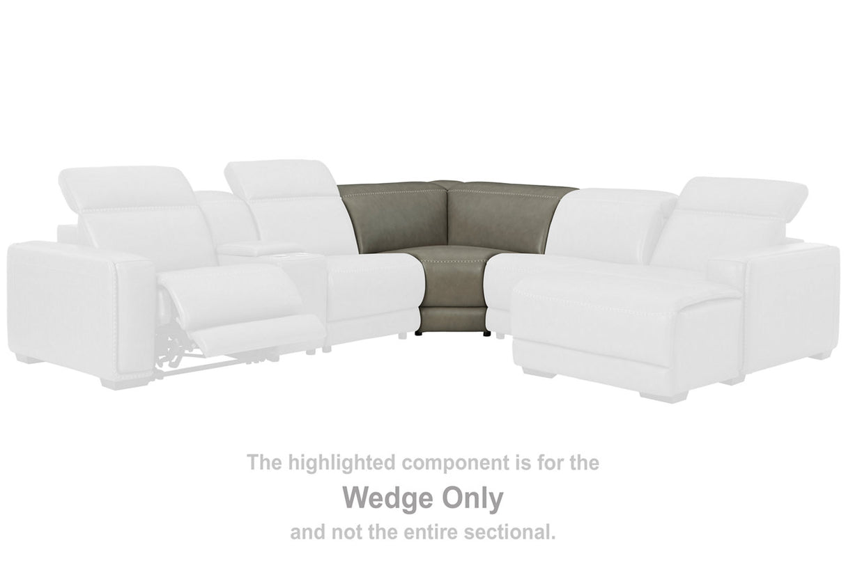 Correze Gray Wedge from Ashley - Luna Furniture