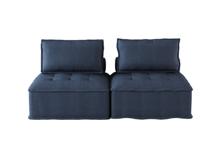 Ulrich Blue Modular Loveseat from Homelegance - Luna Furniture